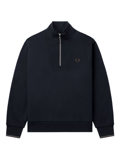Felpa uomo mezza zip FRED PERRY | M3574S77
